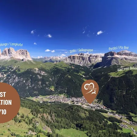 Central Apartment Canazei 卡纳泽伊