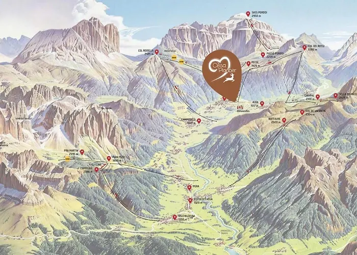 Central Apartment Canazei Apartman Canazei